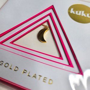 KUKU - Gold Moon Necklace